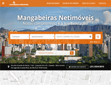 Tablet Screenshot of mangabeirasimoveis.com.br
